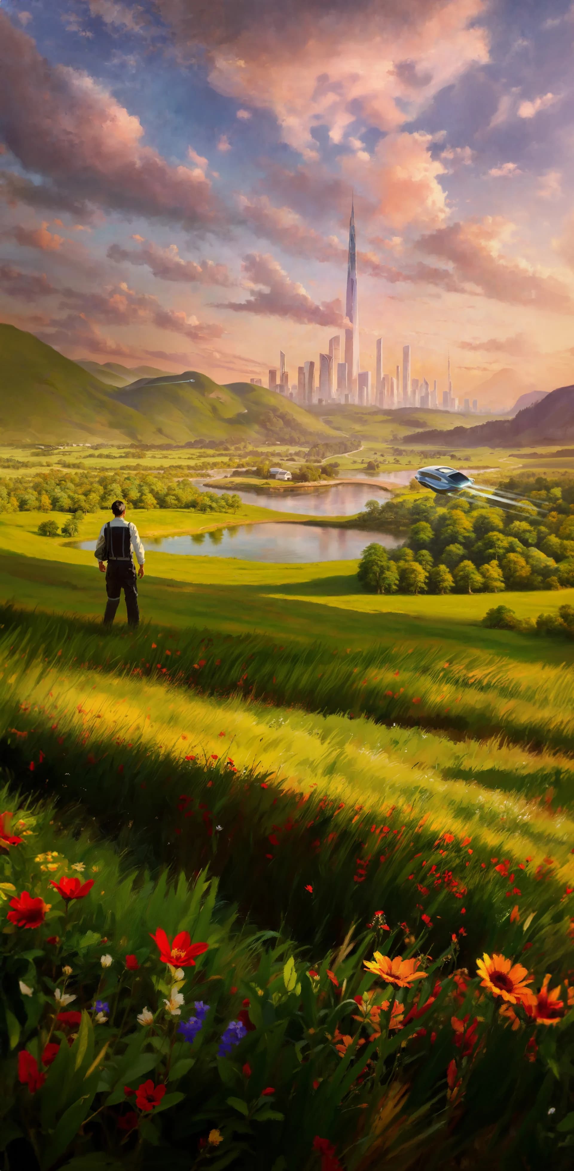 Intercome Homepage AI Art