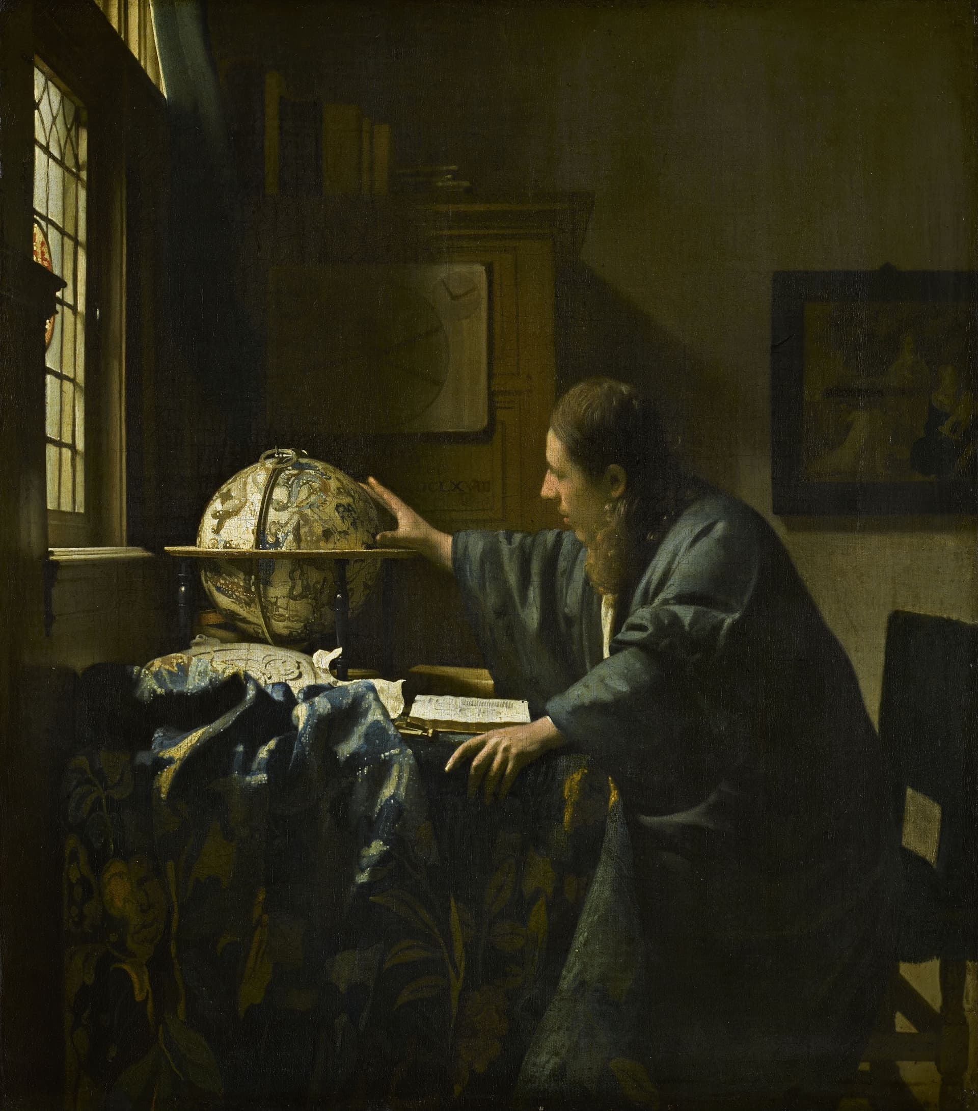 The Astronomer, Johannes Vermeer, 1668
