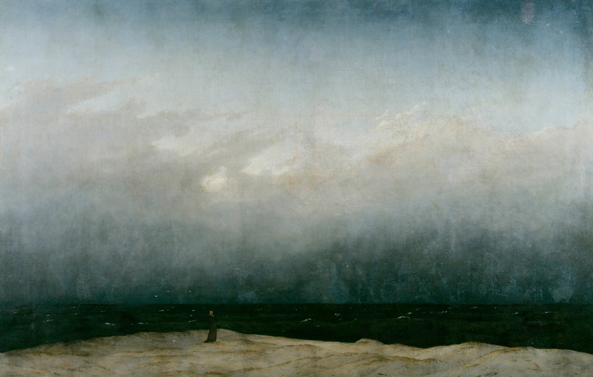 The Monk by the Sea, Caspar David Friedrich