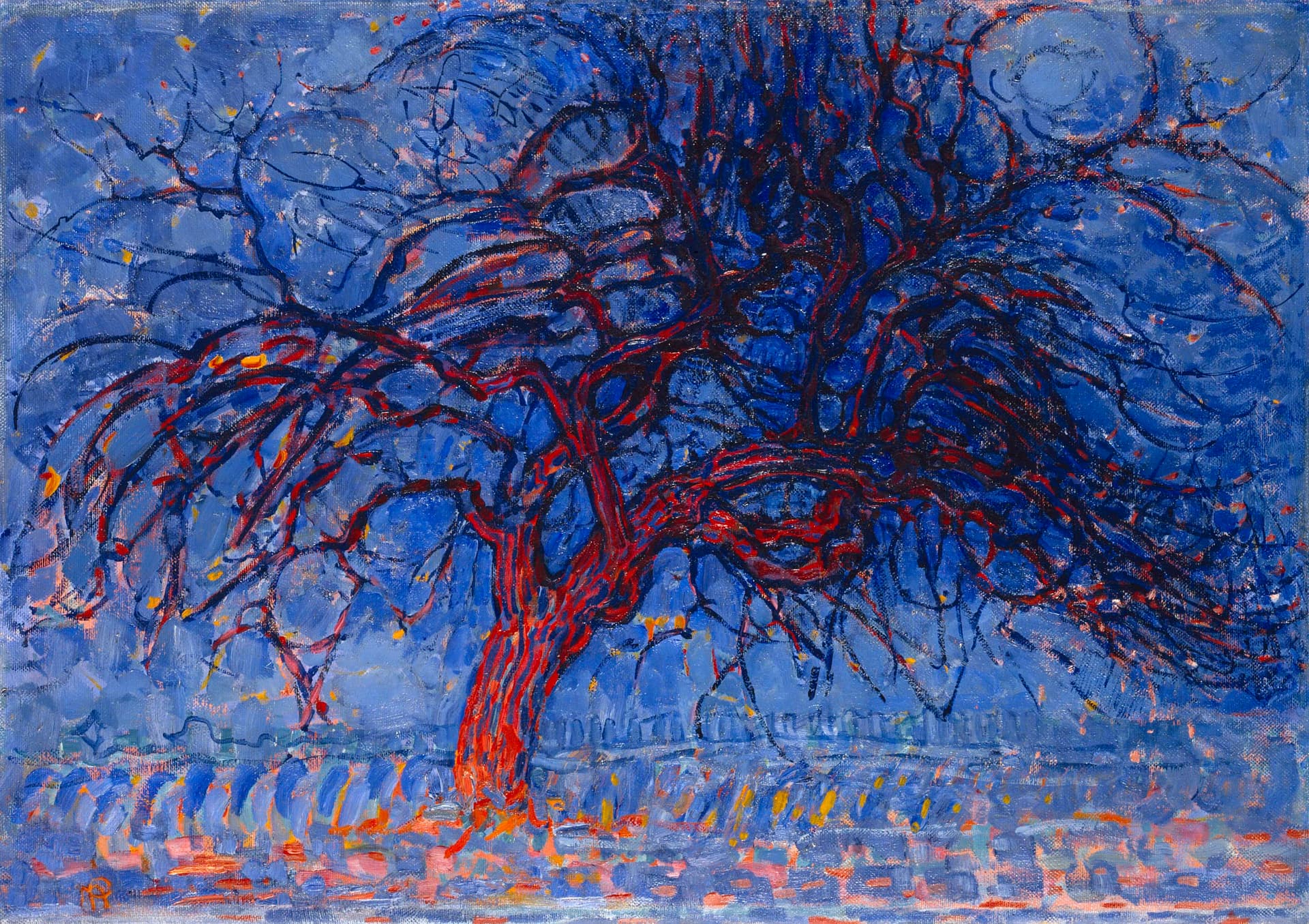 The Red Tree, Piet Mondrian, 1908-10