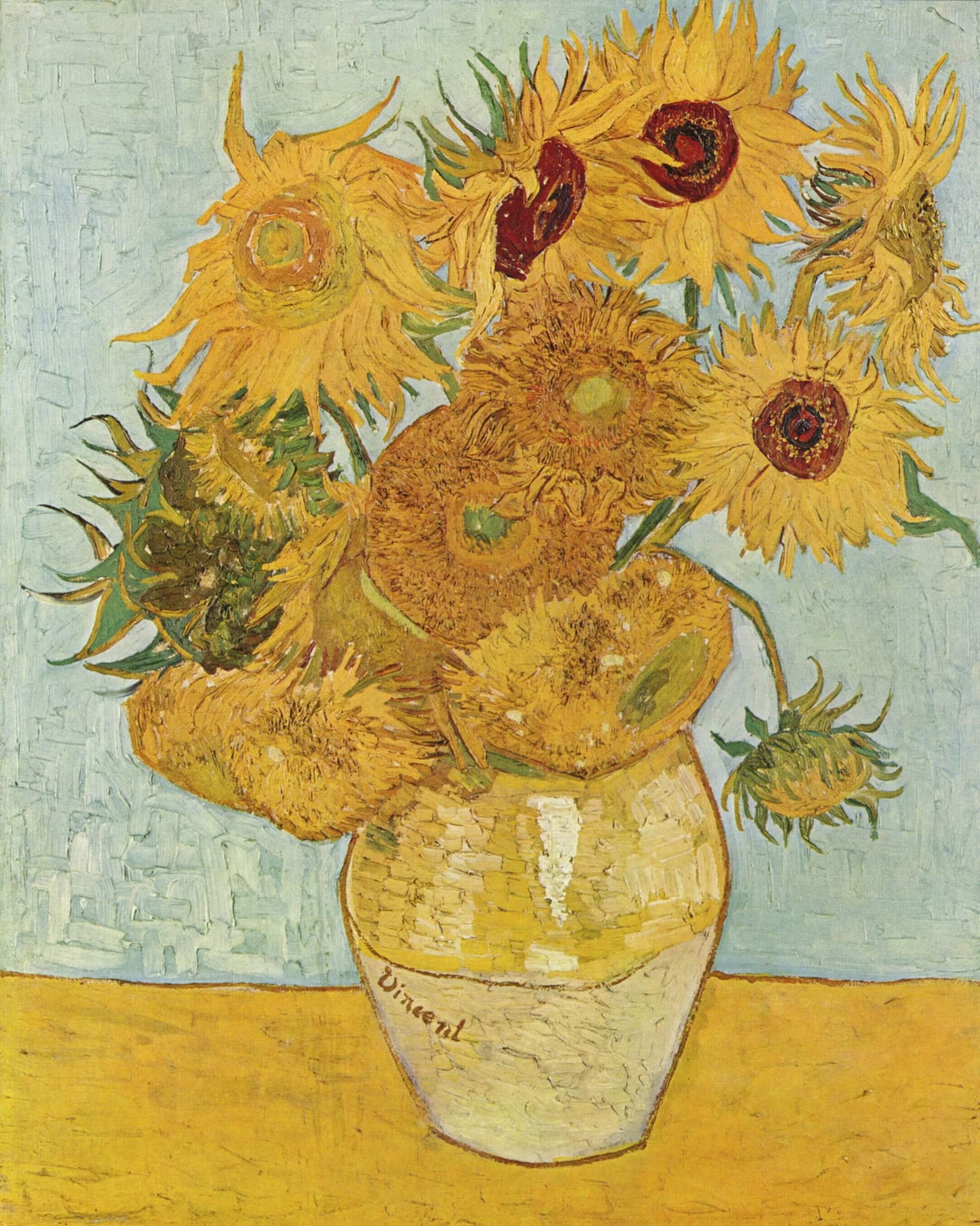 Sunflowers (F456), Vincent van Gogh